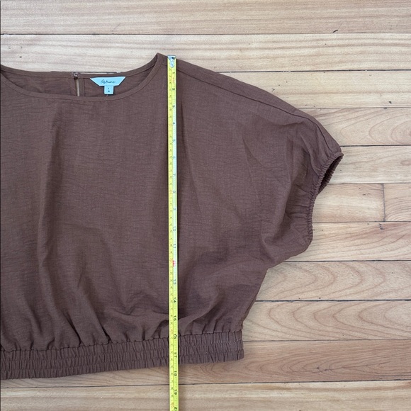 NWT Brown Crop Top - Picture 6 of 7